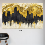 Канвас слика на платно - GoldCity