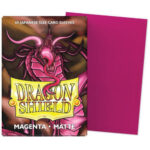 Dragon Shield Japanese Size Matte Sleeves Magenta (60)