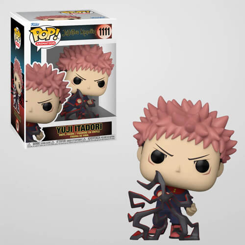 funko-pop-animation-jujutsu-kaisen-s1-yuji-itadori-black-flash-1111-vinyl-figure-1 Funko Pop! Jujutsu Kaisen – Yuji Itadori (Black Flash) #1111 - Image 1