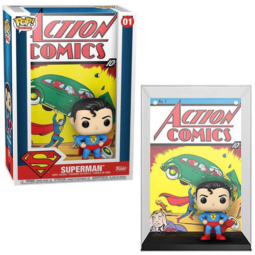 funko-pop-comic-covers-dc-superman-action-comic-01-1 Funko Pop! Comic Covers: DC – Superman Action Comic #01 - Image 1