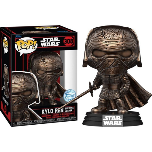 funko-pop-disney-star-wars-dark-side-kylo-ren-supreme-leader-bronze-metallic-special-edition-308-bobble-head-vinyl-figure-1 Funko Pop! Star Wars: Dark Side – Kylo Ren Supreme Leader (Bronze Metallic) (Special Edition) #308 Bobble-Head - Image 1