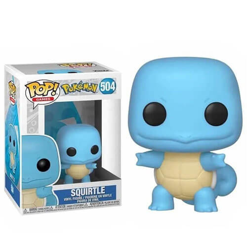 funko-pop-games-pokemon-squirtle-carapuce-schiggy-504-vinyl-figure Funko Pop! Pokemon – Squirtle #504 - Image 1