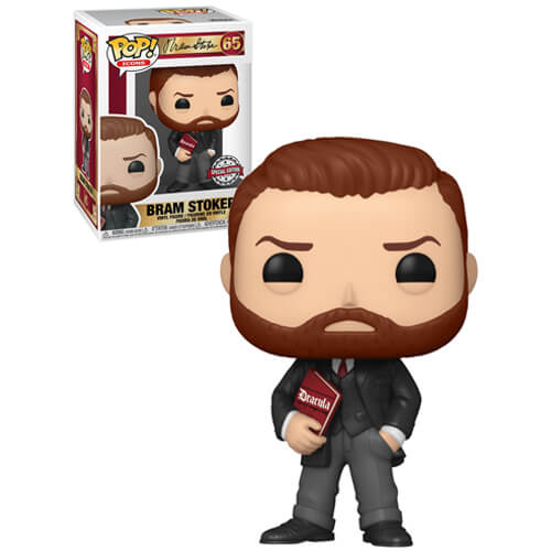 funko-pop-icons-bram-stoker-with-book-special-edition-65-3 Funko POP! Bram Stoker with Book (Special Edition) #65 - Image 1