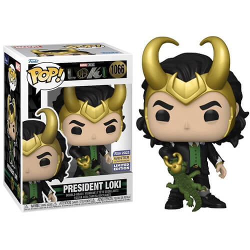 funko-pop-marvel-loki-president-loki-convention-limited-edition-1066-bobble-head-vinyl-figure-1 Funko Pop! President Loki (2022 Winter Convention Limited Edition) #1066 Bobble-Head - Image 1