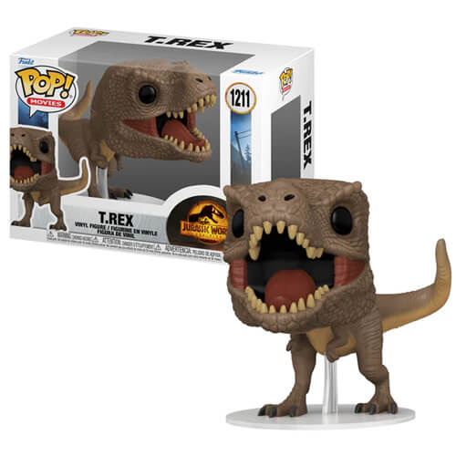 funko-pop-movies-jurassic-world-dominion-t-rex-1211-vinyl-figure-3 Funko Pop! Jurassic World Dominion – T-Rex #1211 - Image 1