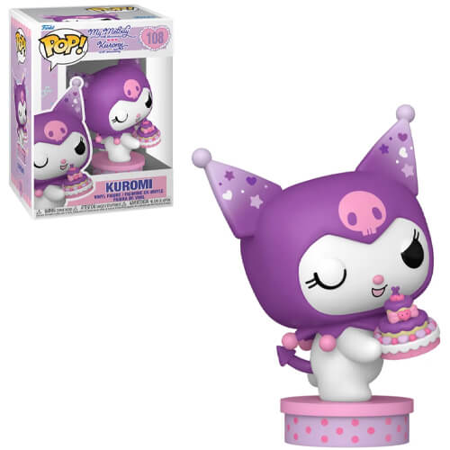 funko-pop-sanrio-my-melody-50th-ann.-kuromi-20th-ann.-kuromi-present-special-edition-108-vinyl-figure Funko Pop! Sanrio My Melody-Kuromi Present Special Edition #108 - Image 1