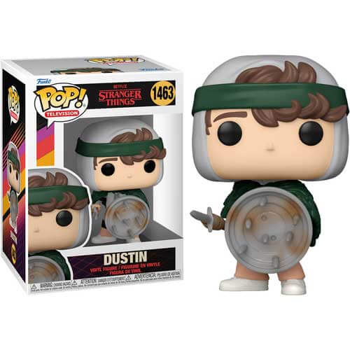 funko-pop-television-stranger-things-dustin-with-shield-1463-vinyl-figure-1 Funko Pop! Stranger Things Dustin with Shield #1463 - Image 1