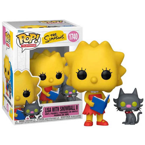 funko-pop-television-the-simpsons-lisa-with-snowball-ii-1740-vinyl-figure Funko Pop! The Simpsons – Lisa with Snowball II #1740 - Image 1