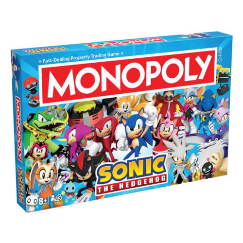 monopoly-sonic-1 Monopoly Gamer Sonic The Hedgehog Edition - Image 1
