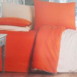 Дупла постелнина Romeo - Orange&Cream