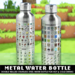 Paladone Minecraft Metal Water Bottle
