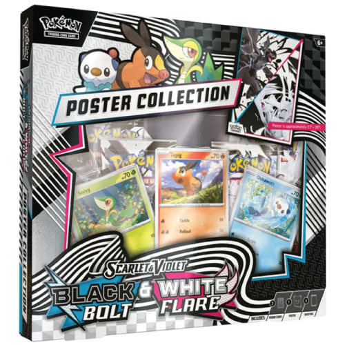 pokemon-poster-collection Black Bolt and White Flare Unova Poster Collection - Image 1