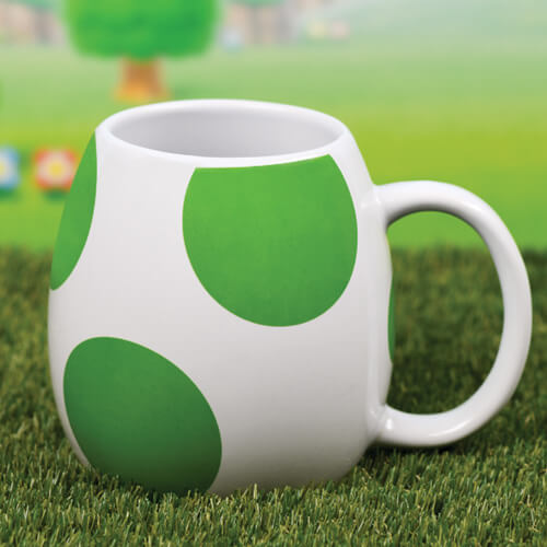pyramid-super-mario-yoshi-egg-shaped-mug-3 Super Mario – Yoshi Egg Shaped Mug (315ml) - Image 1