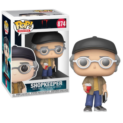 shopkeeper-stephen-king-funko-pop-movies-it-chapter-2-3 Funko POP! Movies: IT Chapter 2 – Shopkeeper (Stephen King) #874 - Image 1