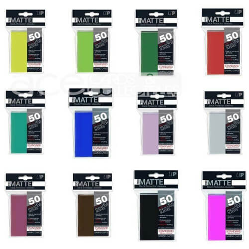 standard-sleeves-50-1 Ultra Pro 50ct Pro-Matte Standard Deck Protectors (различни бои) - Image 1