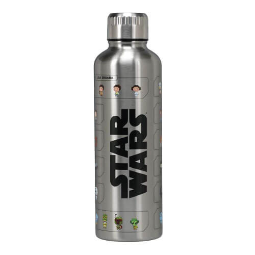 star-wars-metal-water-bottle Paladone Star Wars Metal Water Bottle - Image 1