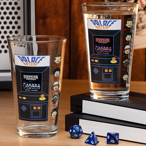 stranger-things-arcade-colour-change-glass1-3 Paladone Stranger Things – Arcade Cold Change Glass - Image 1