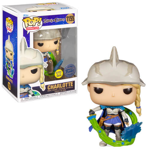 Funko Pop! Black Clover – Charlotte (Charla) (Glows in the Dark) (Special Edition) #1155