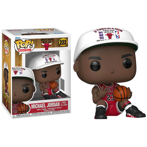 Funko Pop! NBA Chicago Bulls – Michael Jordan 3 Times in A Row #222