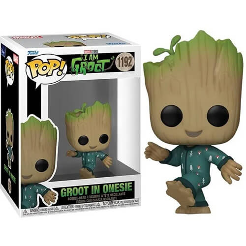 Funko Pop! I am Groot – Groot in Onesie #1192 Bobble-Head