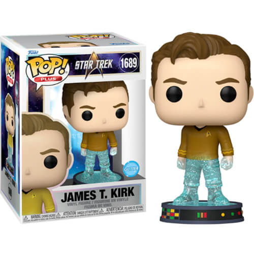 Funko Pop! Plus: Star Trek – James T. Kirk (Glitter) #1689