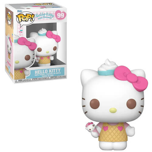 Funko Pop! Sanrio: Hello Kitty and Friends – Hello Kitty (Ice Cream) #99