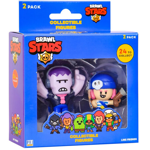 P.M.I. Brawl Stars Collectible Figures – 2 Pack (S1) (Random)