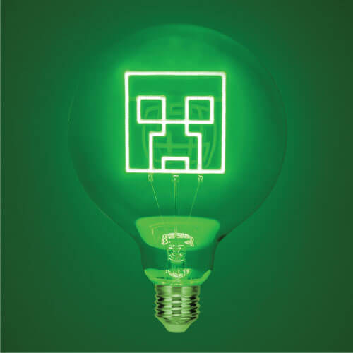 Paladone Creeper LED Neon Bulb Only