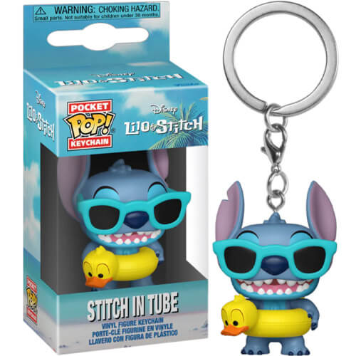 Funko Pocket Pop! Disney: Lilo & Stitch – Stitch In Tube Vinyl Figure Keychain