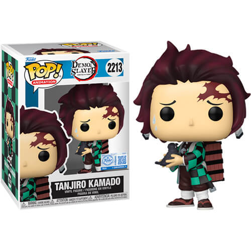 Funko Pop! Demon Slayer – Tanjiro Kamado (with Crow) (Special Edition) #2213