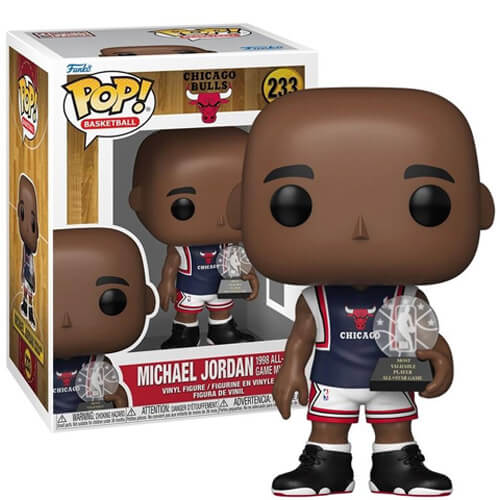 Funko Pop! NBA Chicago Bulls – Michael Jordan (1998 All-Star Game MVP) #233
