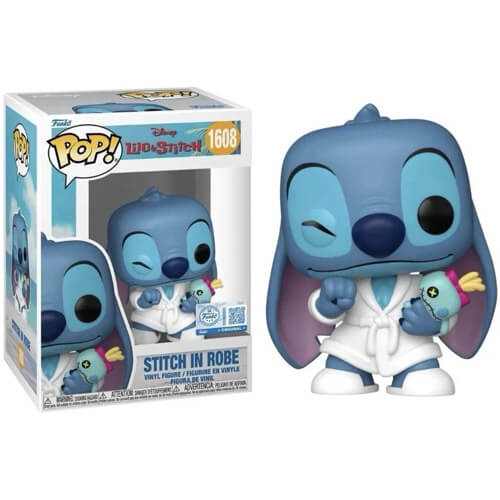 Funko Pop! Lilo & Stitch – Stitch in Robe (Special Edition) #1608