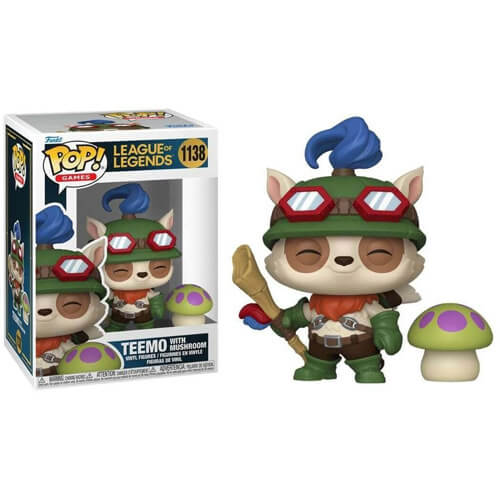 Funko Pop! League of Legends – Teemo with Mushroom #1138