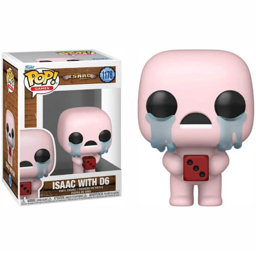 Funko Pop! The Binding of Isaac: Rebirth – Isaac with D6 #1178