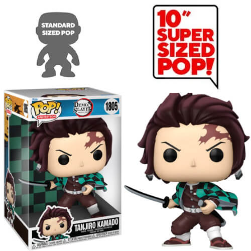 Funko Pop! Jumbo Demon Slayer – Tanjiro Kamado #1805 Vinyl Figure (25cm)