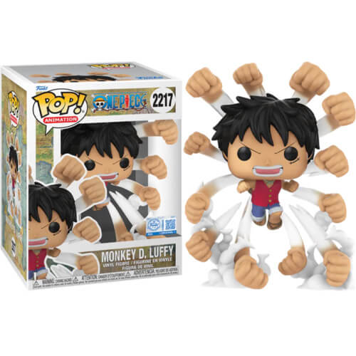 Funko Pop! Premium: One Piece – Monkey D.Luffy (Gum Gum Gatling) (Special Edition) #2217