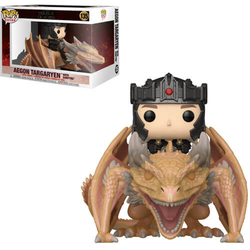 Funko Pop! Rides: House of The Dragon – Aegon Targaryen with Sunfyre #135
