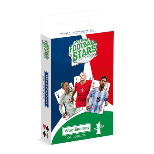 Waddingtons Number 1 – World Football Stars Playing Cards