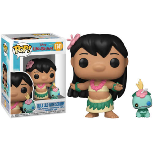 Funko Pop! Lilo & Stitch – Hula Lilo with Scrump #1741