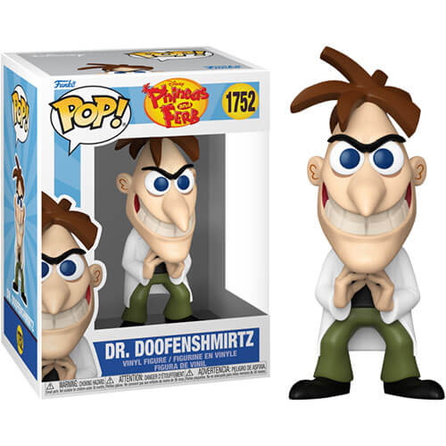 Funko Pop! Phineas & Ferb – Dr. Doofenshmirtz #1752