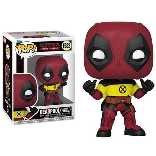 Funko Pop! Deadpool & Wolverine – Deadpool (X-Men Trainee) #1582 Bobble-Head