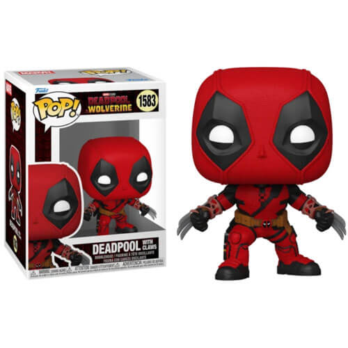 Funko Pop! Deadpool & Wolverine – Deadpool with Claws #1583 Bobble-Head