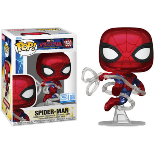 Funko Pop! Spider-Man: Brand New Day – Spider-Man (Metallic) (Special Edition) #1590 Bobble-Head