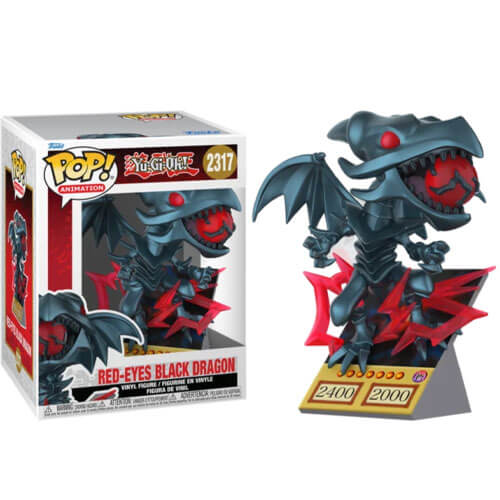 Funko Pop! Premium: Yu-Gi-Oh! – Red Eyes Black Dragon #2317