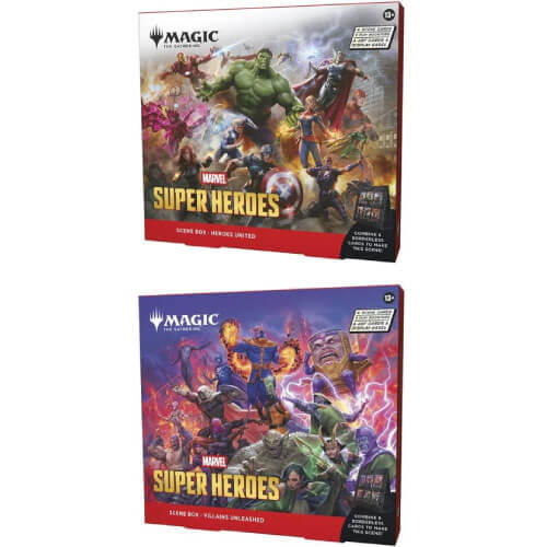 Marvel Super Heroes Scene Box