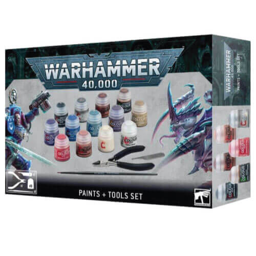 Warhammer 40.000: Paints + Tools Set Warhammer 40.000: Paints + Tools Set
