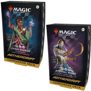 Aetherdrift Commander Decks