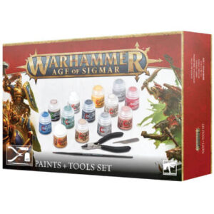 Warhammer Age of Sigmar: Paints + Tools Set