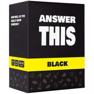 Answer This: Black