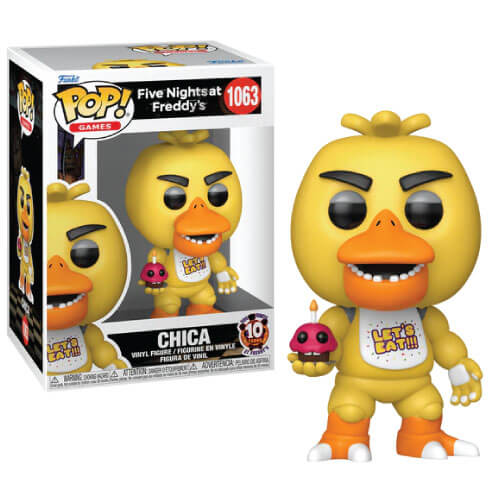 Funko Pop! Games: Five Nights at Freddy’s (10 Years) – Chica #1063